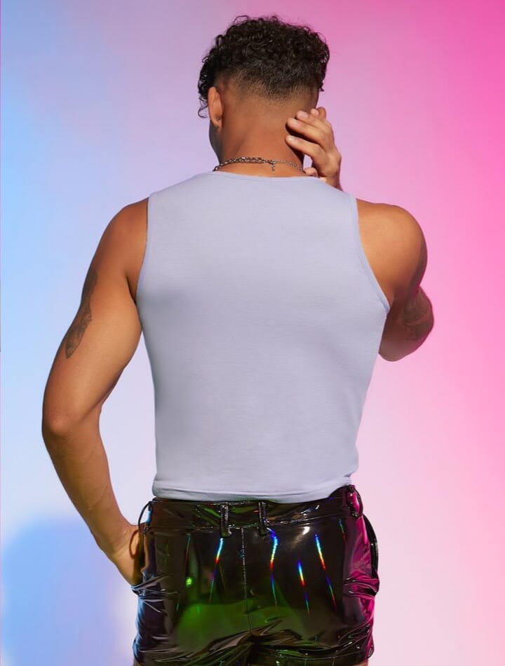 Manfinity Rebel Game Men Cut Out Front Tank Top